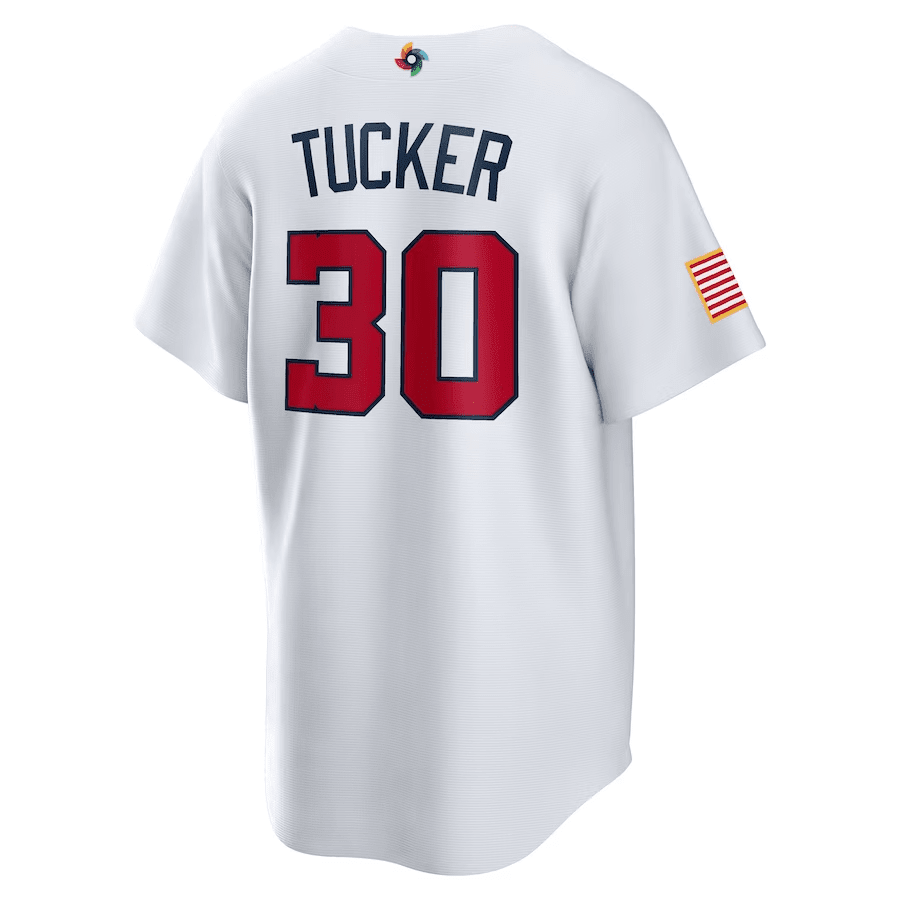 Kyle Tucker 30 USA Baseball 2023 World Baseball Classic Stitched Jersey – White