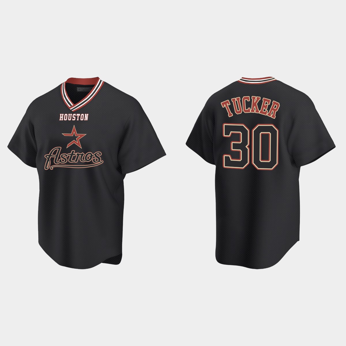 Kyle Tucker Houston Astros Vintage Jersey - Black