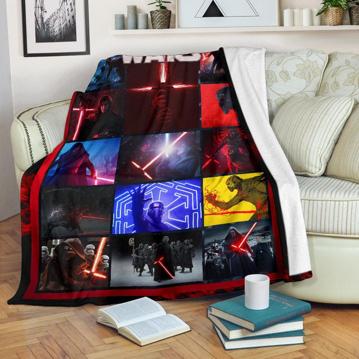 Kylo Ren Star Wars Fleece Blanket