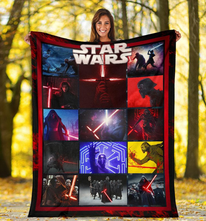 Kylo Ren Star Wars Fleece Blanket
