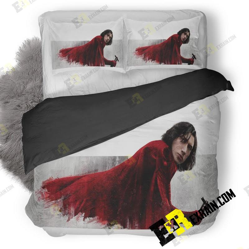 Kylo Ren Star Wars The Last Jedi 10K 2W 3D Customized Duvet Cover Bedding Set