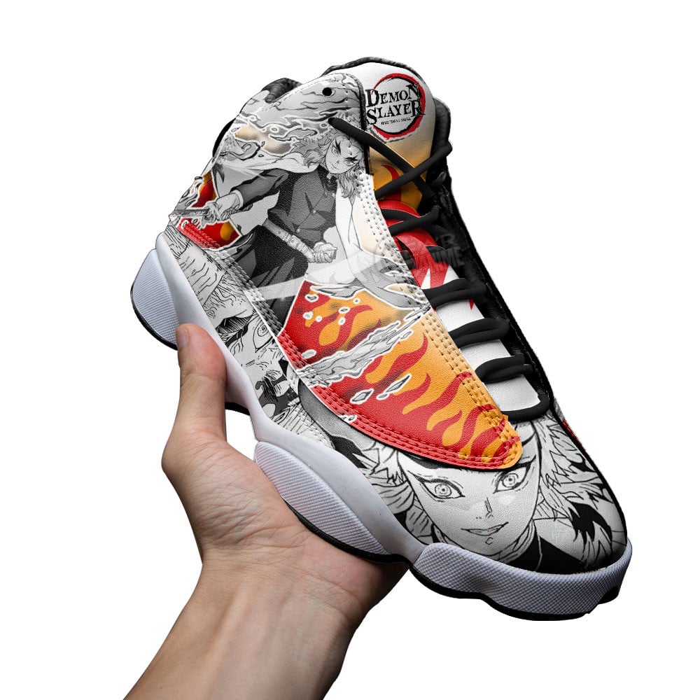 Kyojuro Rengoku JD13 Sneakers Demon Slayer Custom Anime Shoes