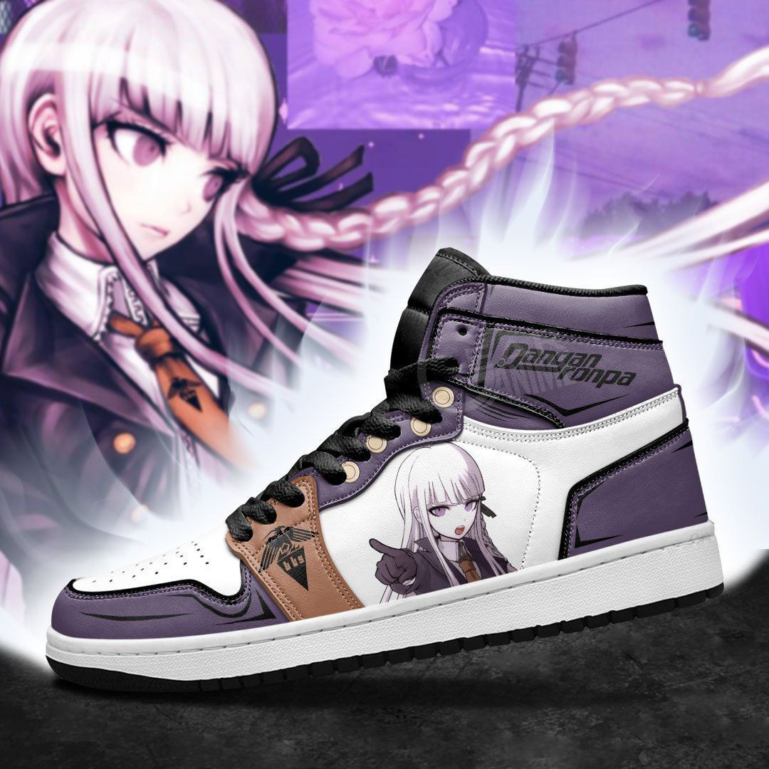 Kyoko Kirigiri Danganronpa Anime 1 High Top Air Jordan Sneaker, Air Jordan Hightop