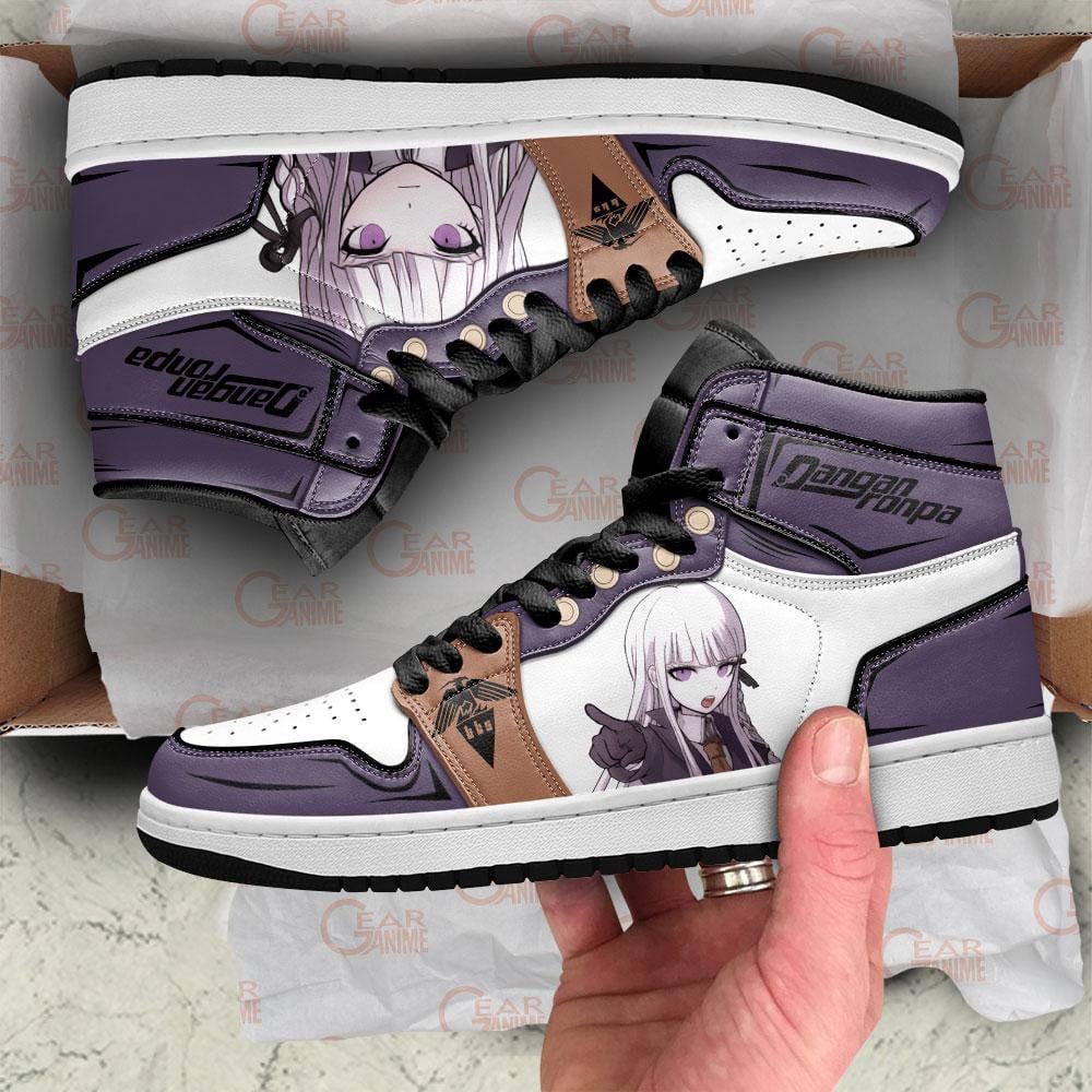 Kyoko Kirigiri JD1s Sneakers Danganronpa Anime Shoes, Air Jordan Hightop