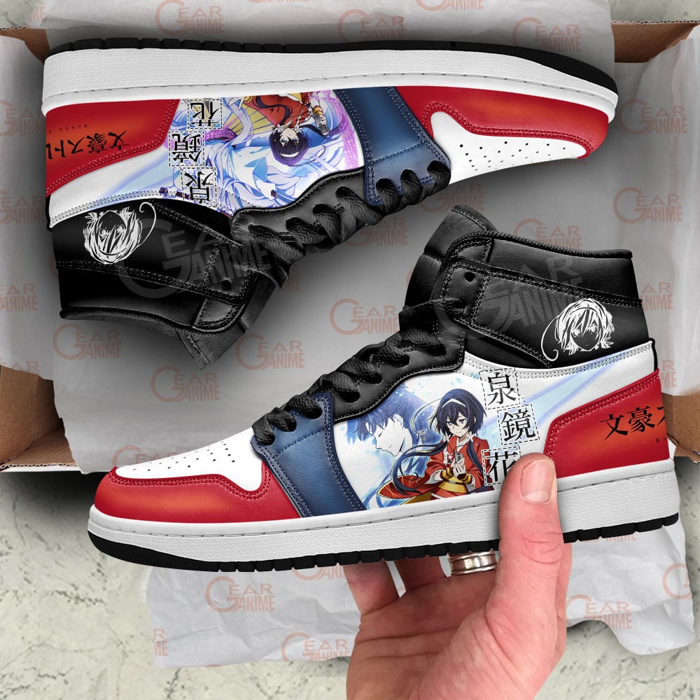 Kyouka Izumi JD1s Sneakers Bungo Stray Dogs Anime Shoes, Air Jordan Hightop