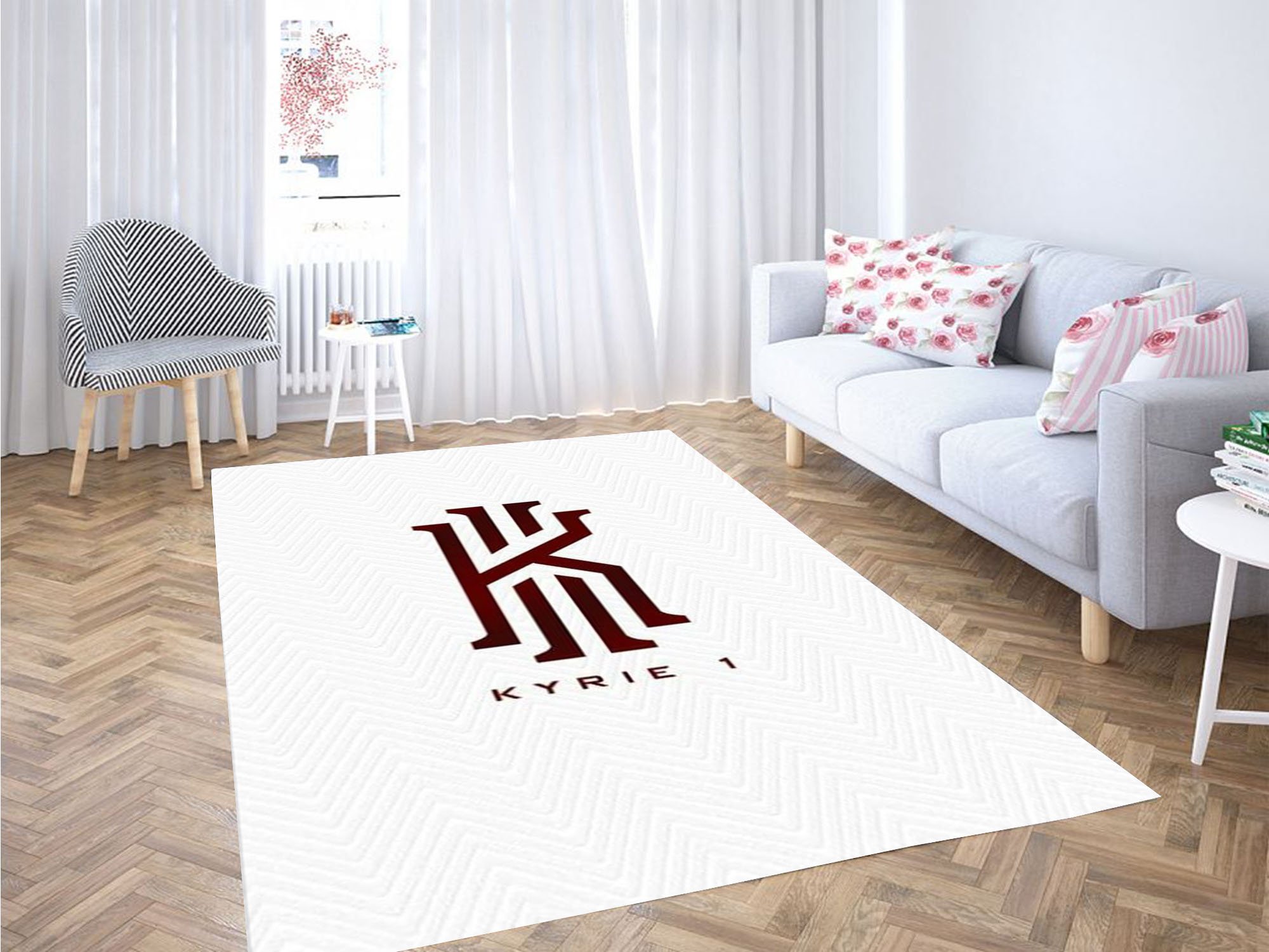 Kyrie Irving Logo Carpet Rectangle Rug