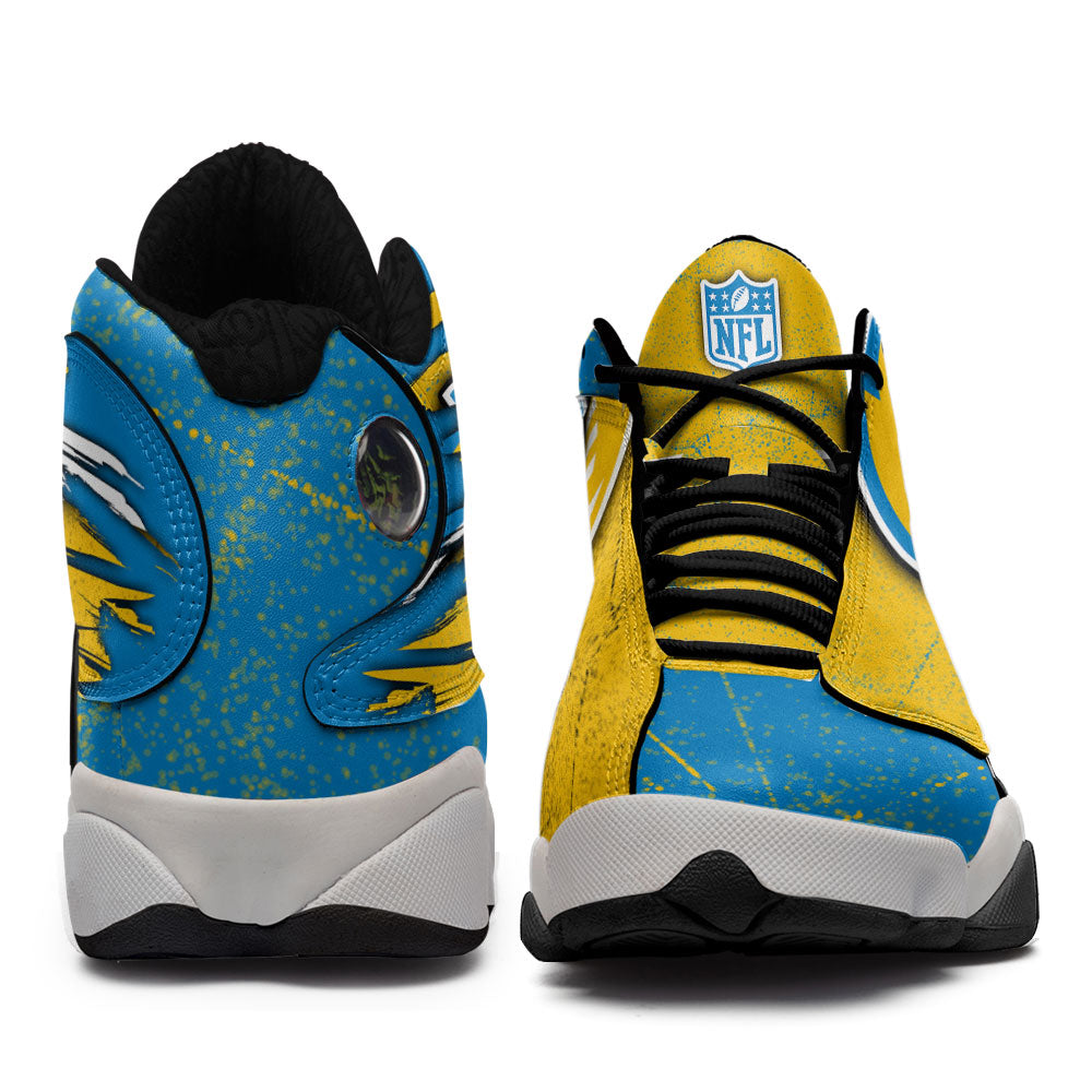 LA Chargers JD13 Sneakers Custom Shoes For Fans