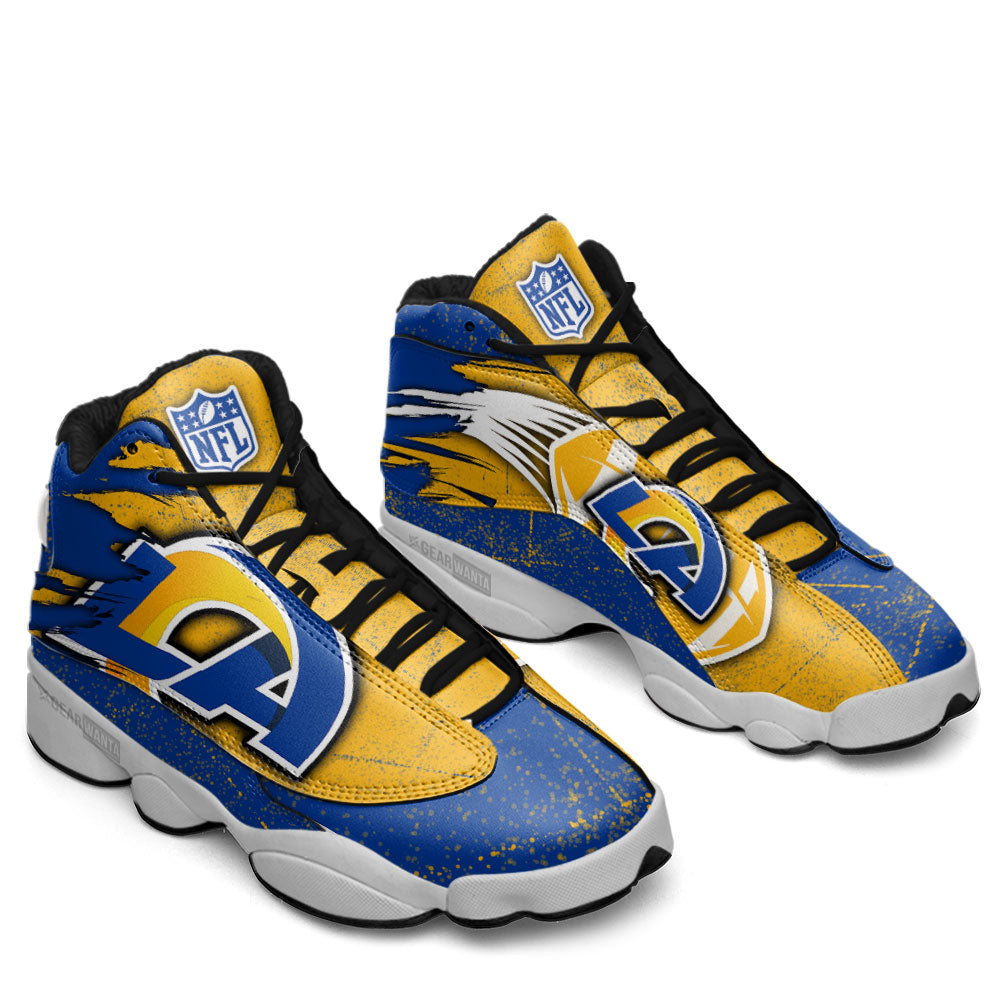 LA Rams JD13 Sneakers Custom Shoes For Fans
