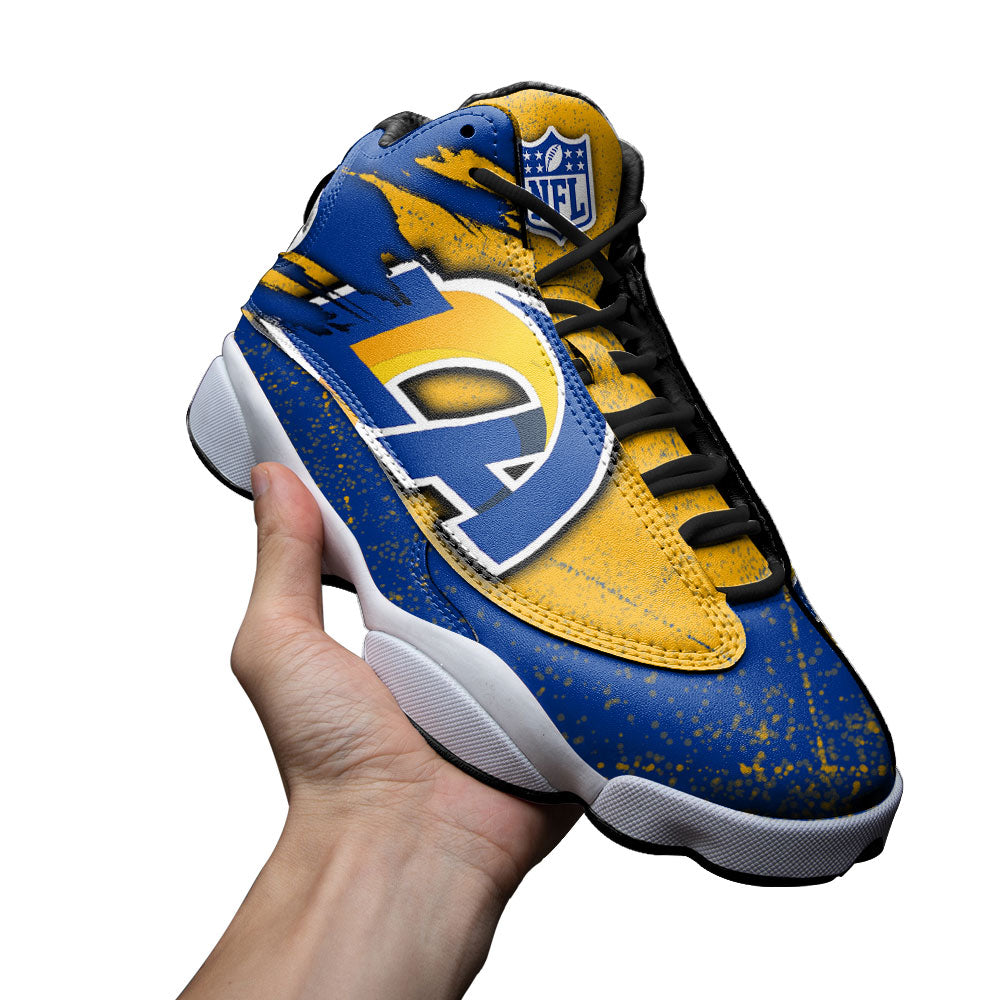 LA Rams JD13 Sneakers Custom Shoes For Fans