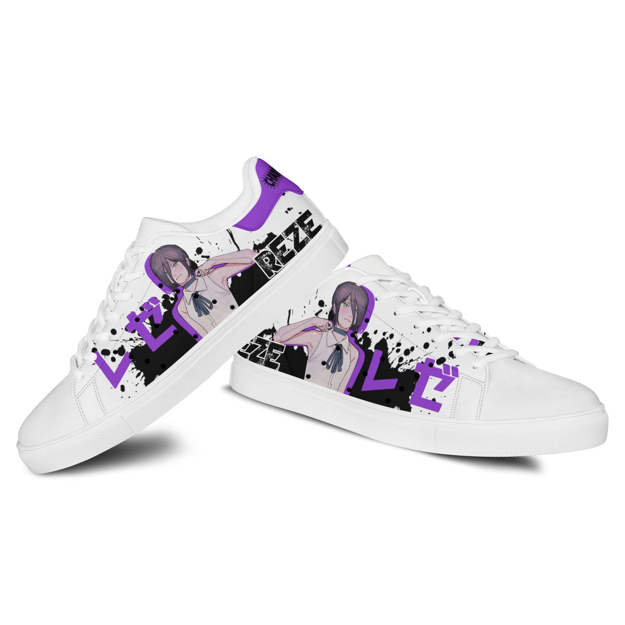 Lady Reze Skate Sneakers Custom Chainsaw Man Anime Shoes