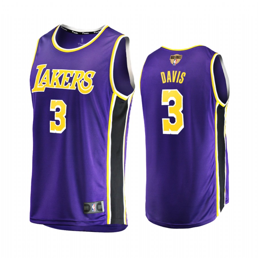 Lakers Anthony Davis #3 2020 NBA Finals Bound Statement Jersey