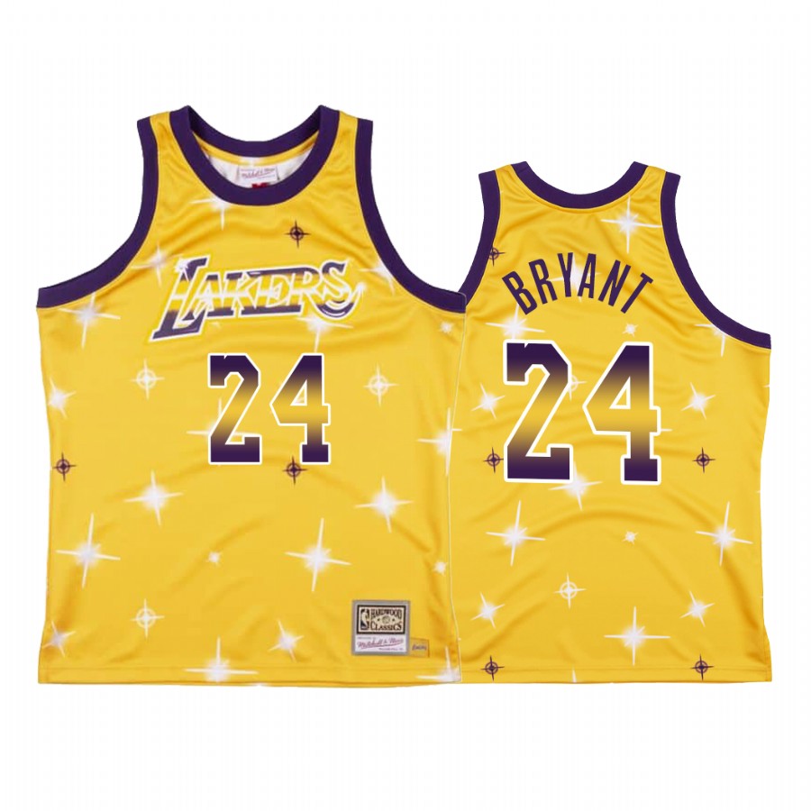 Lakers Kobe Bryant #24 Starry HWC Jersey