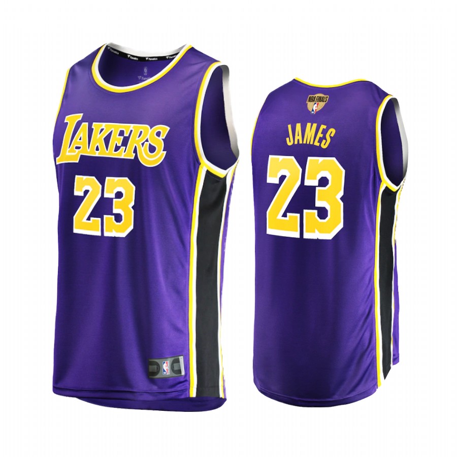 Lakers LeBron James #23 2020 NBA Finals Bound Statement Jersey
