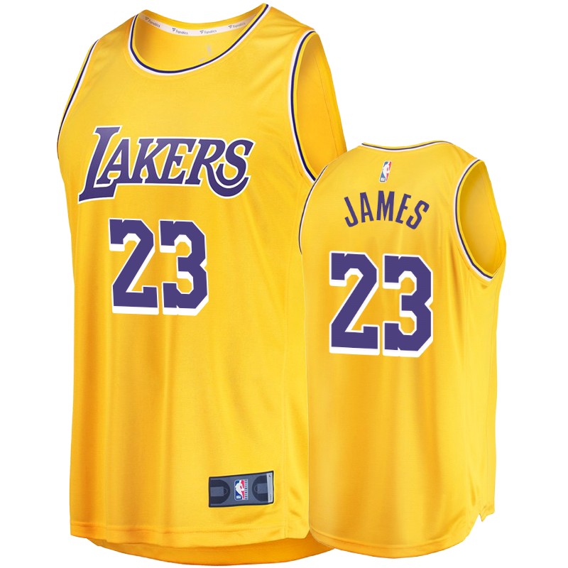 Lakers Men's LeBron James #23 Icon Fanatics Branded Jersey