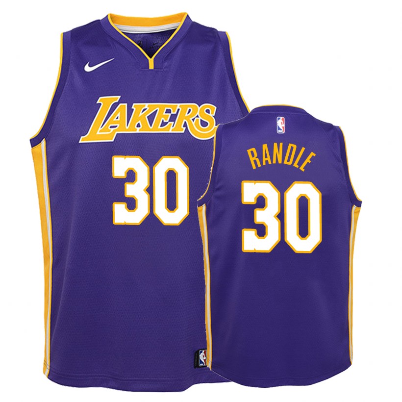Lakers Youth Julius Randle #30 Statement Purple Jersey