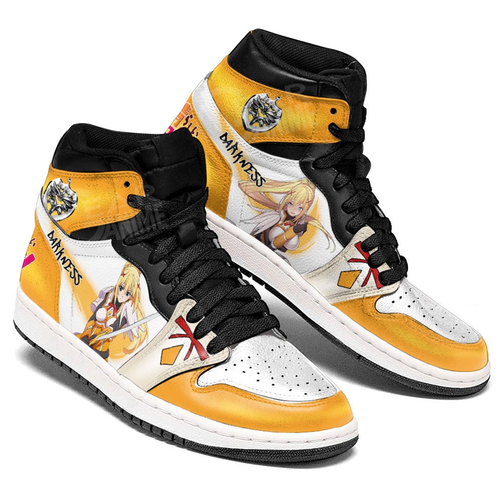 Lalatina Dustiness Ford JD1s Sneakers KonoSuba Anime Shoes, Air Jordan Hightop