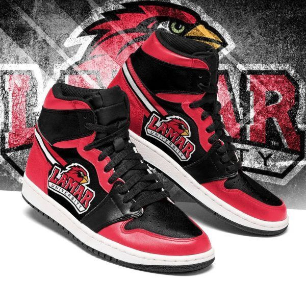 Lamar Cardinals NCAA Team Sneakers Gift For Fans High Top Air Jordan Sneaker, Air Jordan Hightop