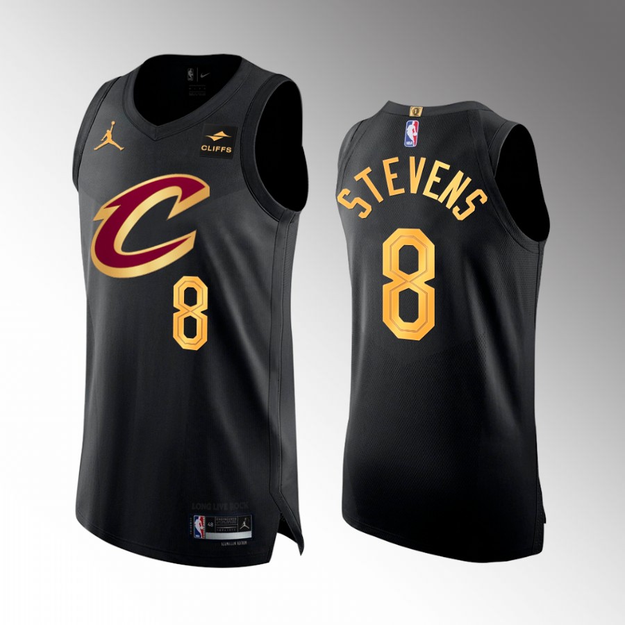 Lamar Stevens 2022-23 Cavaliers #8 Statement Edition Jersey Black