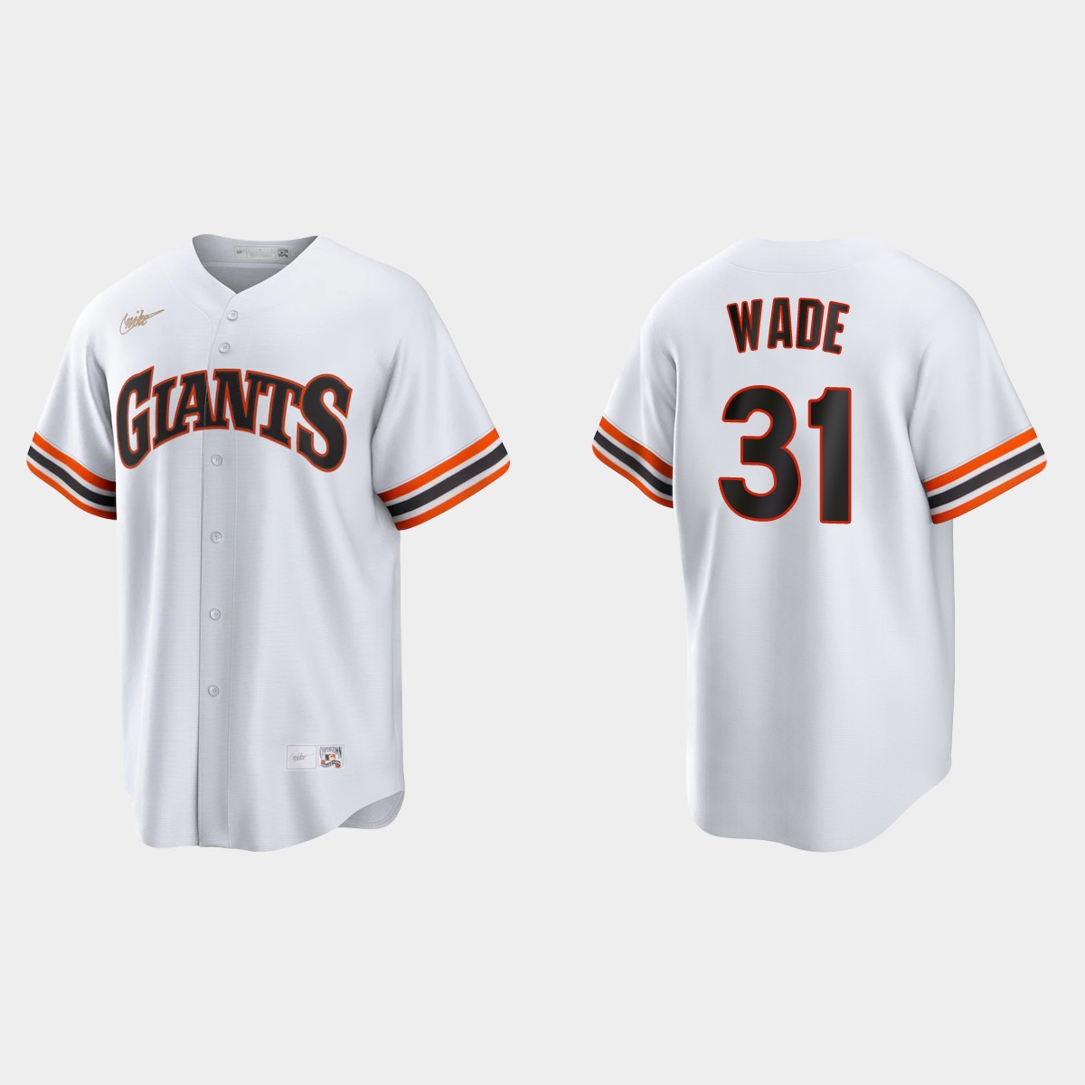 LaMonte Wade Jr. San Francisco Giants Cooperstown Home Jersey - White