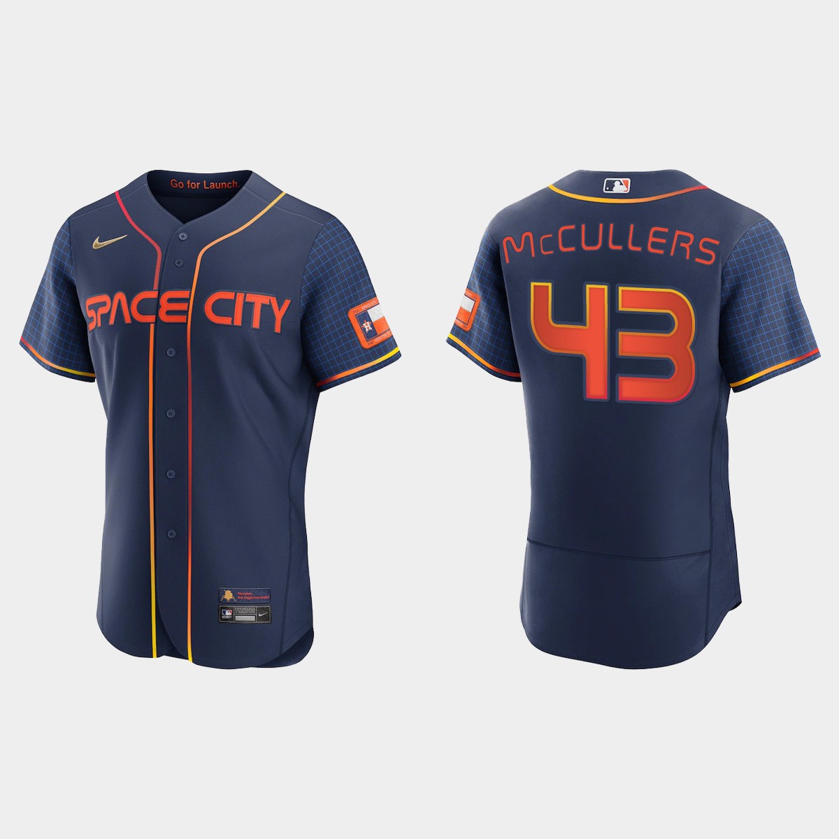 Lance McCullers Houston Astros 2022 City Connect Jersey - Navy