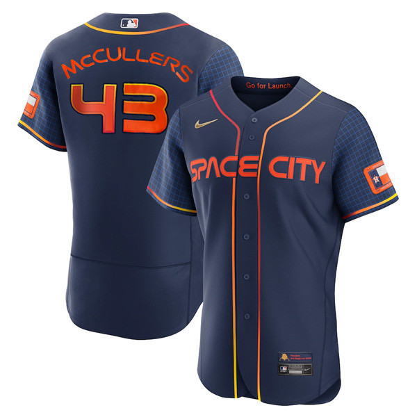 Lance McCullers Jr. Houston Astros Flex Base Space City Jersey - All Stitched