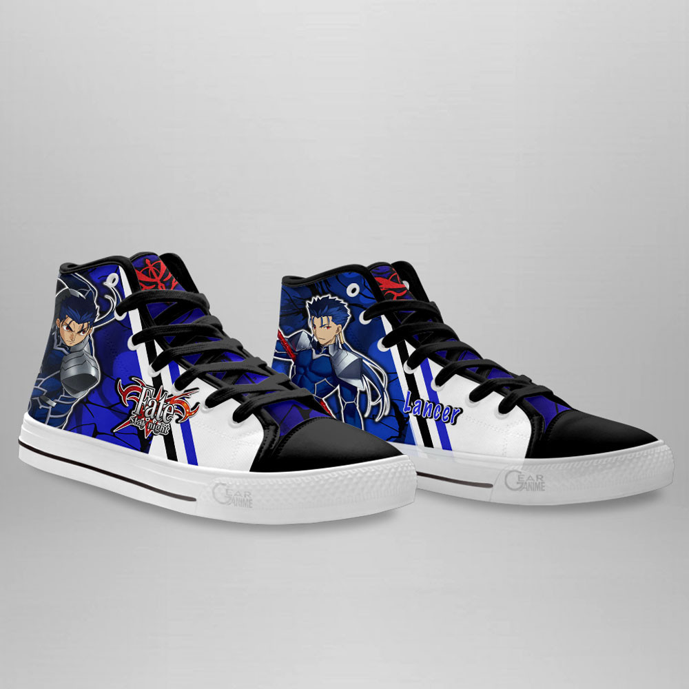 Lancer High Top Shoes Custom Fate Stay Night Sneakers