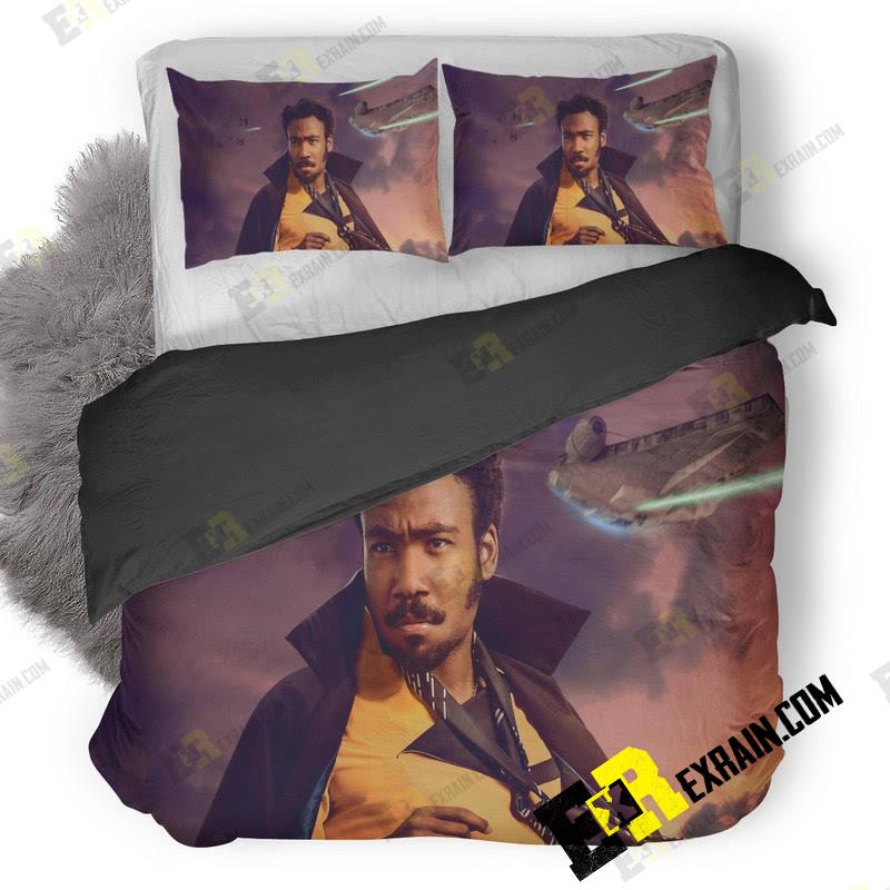 Lando Calrissian In Solo A Star Wars Story Movie 5K Sc 3D Customized Duvet Cover Bedding Set