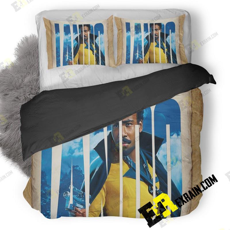 Lando Calrissian Solo A Star Wars Story 9K 3D Customized Duvet Cover Bedding Set
