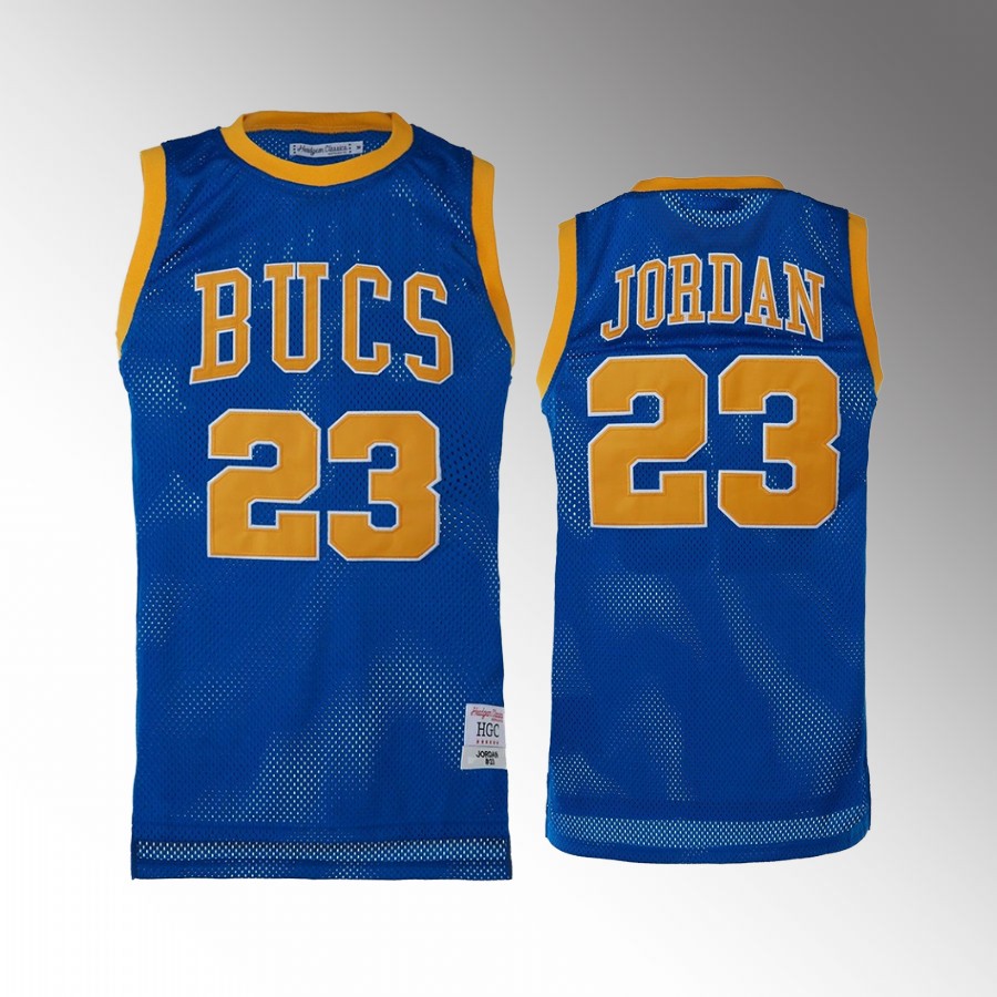 Lane Michael Jordan High School Jersey 23 Blue