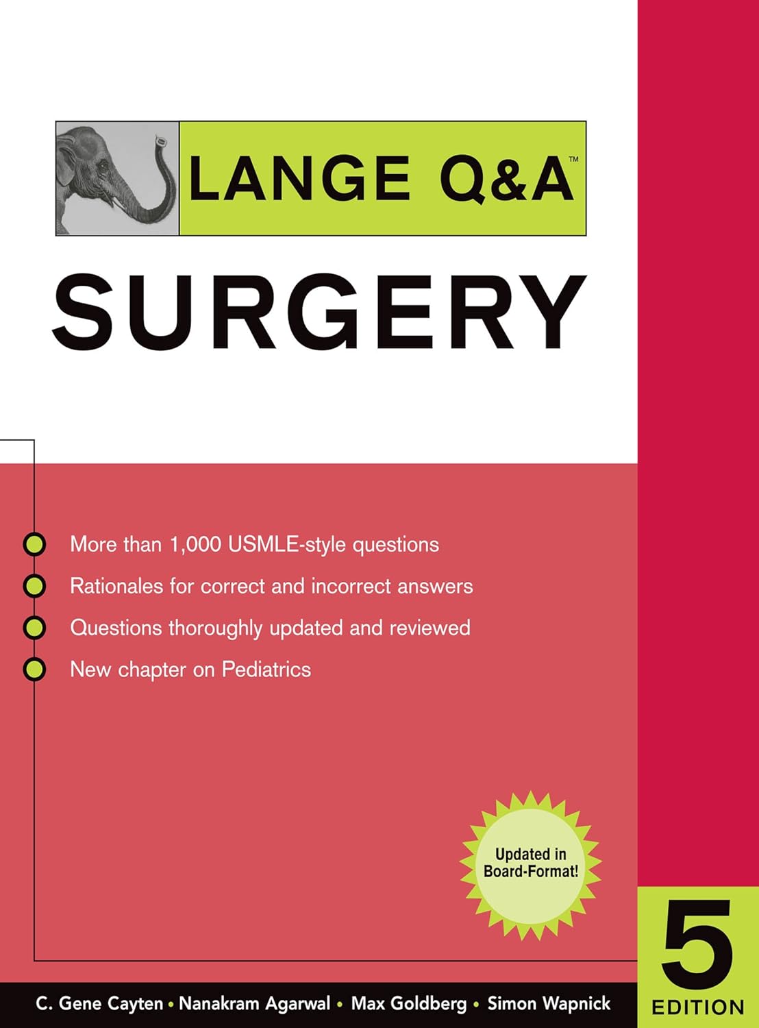 Lange Q&A Surgery, Fifth Edition (PDF/EPUB Version)