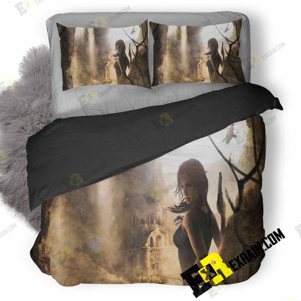 Lara Croft Do 3D Customized Duvet Cover Bedding Set