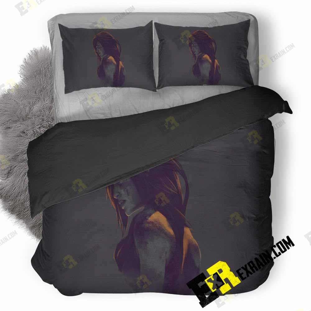 Lara Croft Minimalism Xp 3D Customized Duvet Cover Bedding Set
