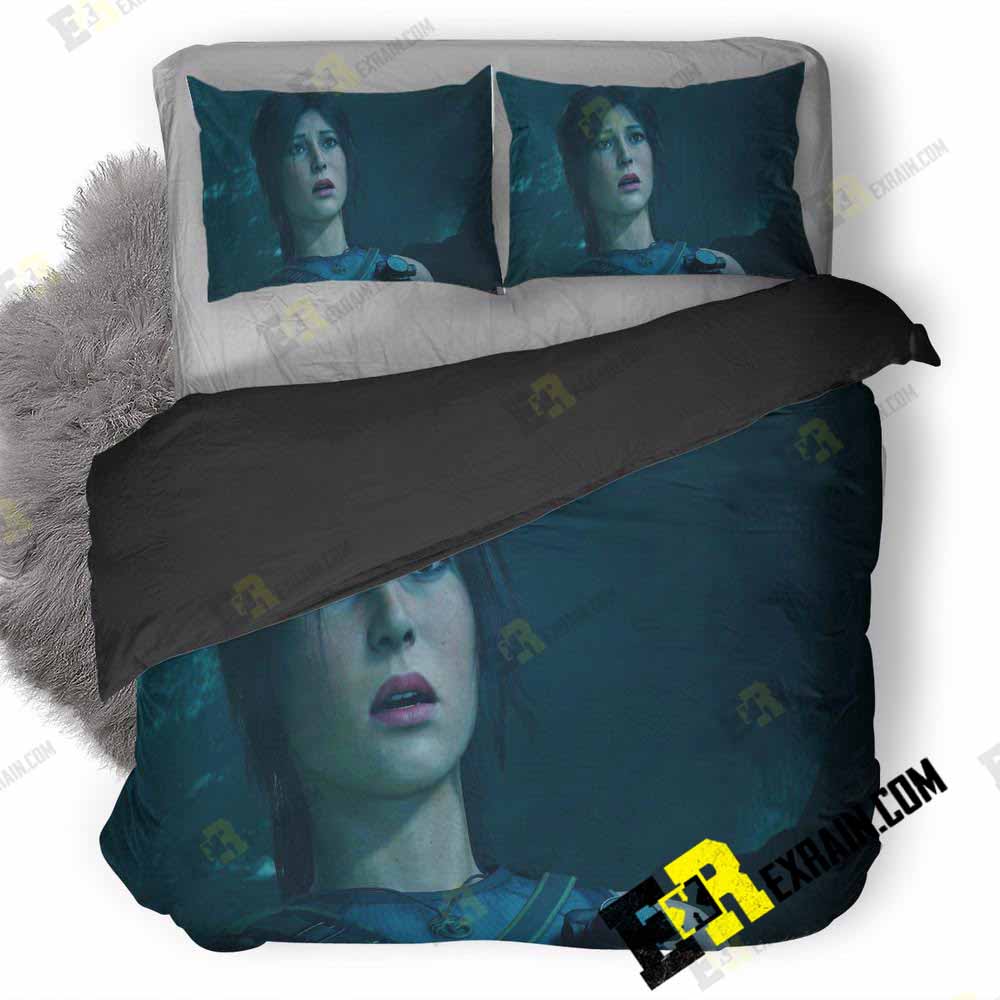 Lara Croft Shadow Of The Tomb Raider 13 3D Customized Duvet Cover Bedding Set