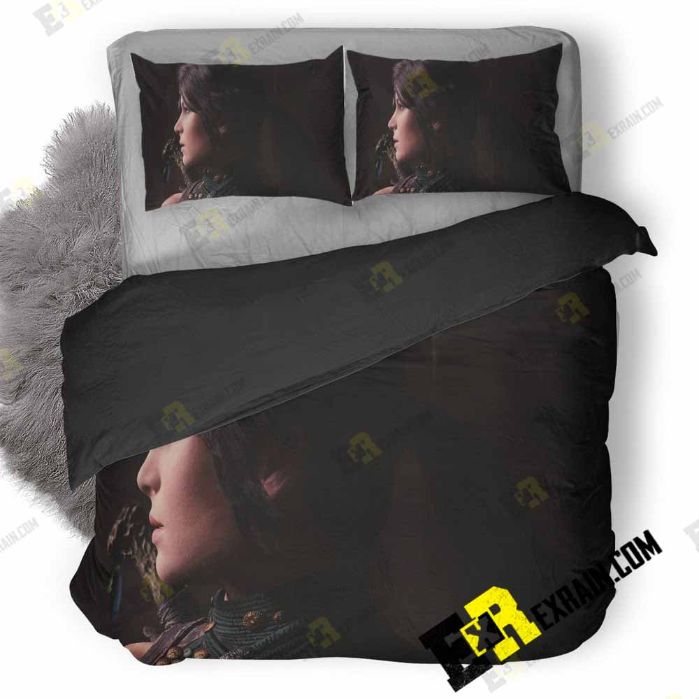 Lara Croft Shadow Of The Tombraider Xq 3D Customized Duvet Cover Bedding Set