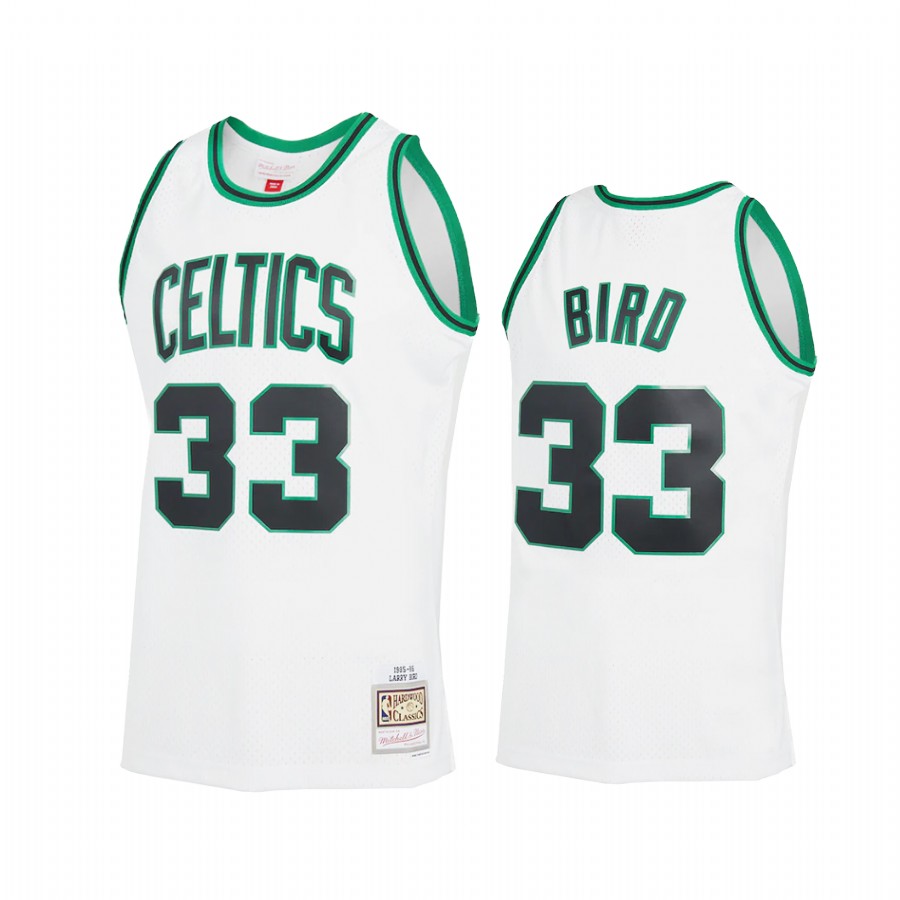 Larry Bird #33 Boston Celtics Reload 2.0 Jersey White