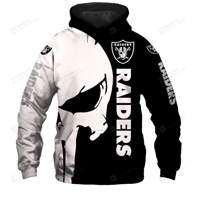 Las Vegas Raiders 3D All Over Print Hoodie Hoodie