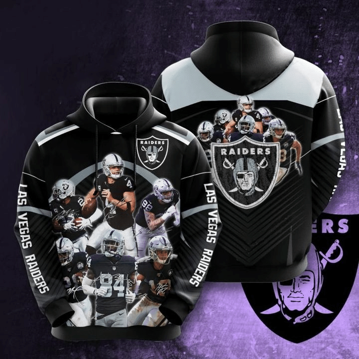 las vegas raiders 3D Hoodie