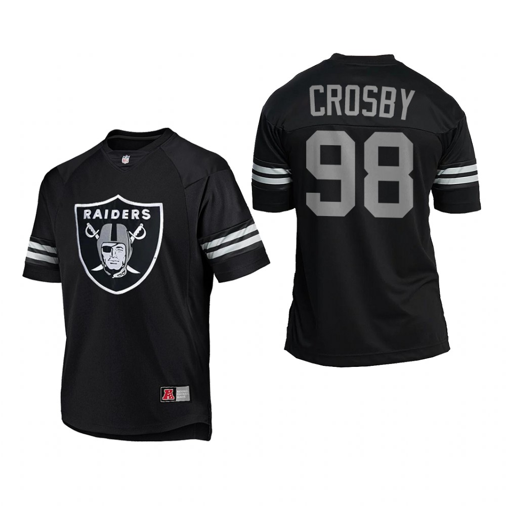 Las Vegas Raiders Maxx Crosby Black New Season - Men's