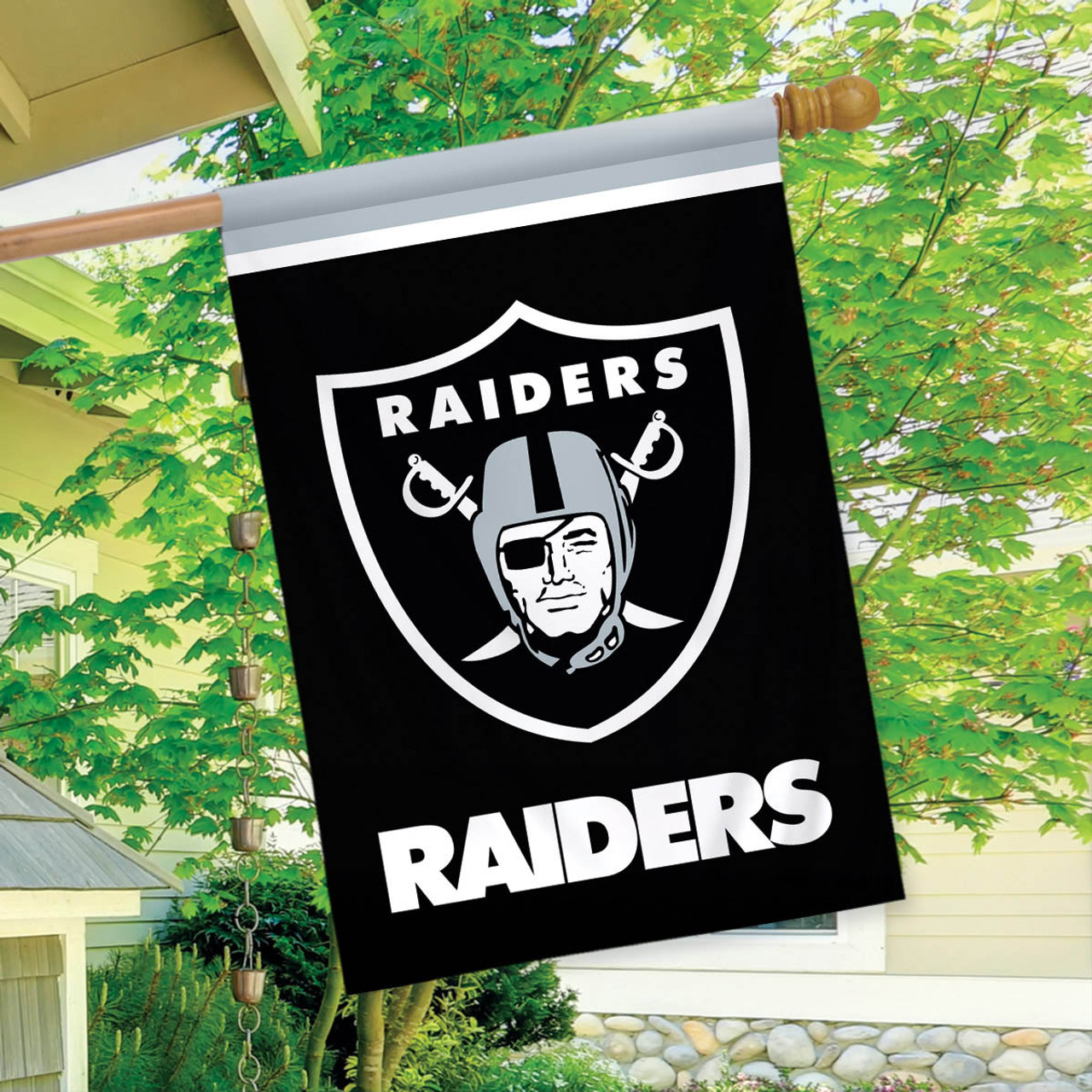Las Vegas Raiders NFL Garden Flag, House Flag