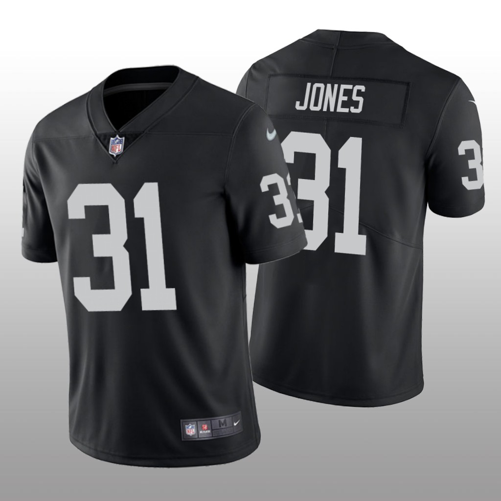 Las Vegas Raiders Sidney Jones Black Jersey Vapor Limited - Men's