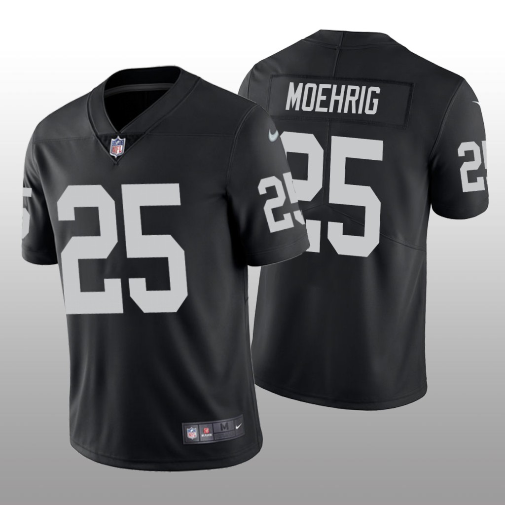 Las Vegas Raiders Trevon Moehrig Black Jersey Vapor Limited - Men's