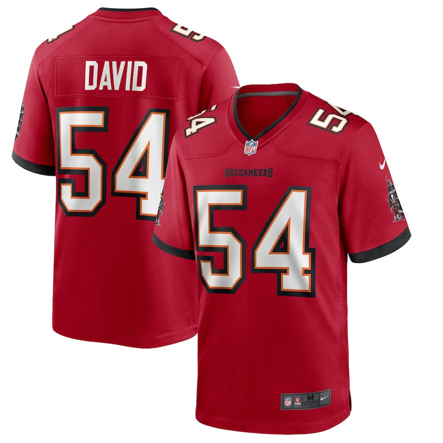 Lavonte David 54 Tampa Bay Buccaneers Game Stitched Jersey – Red