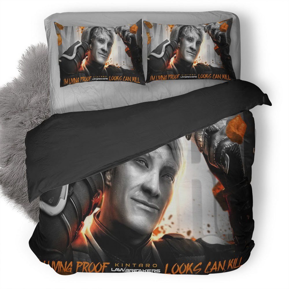 Lawbreakers Enforcer Breaker Kintaro 3D Customized Duvet Cover Bedding Set