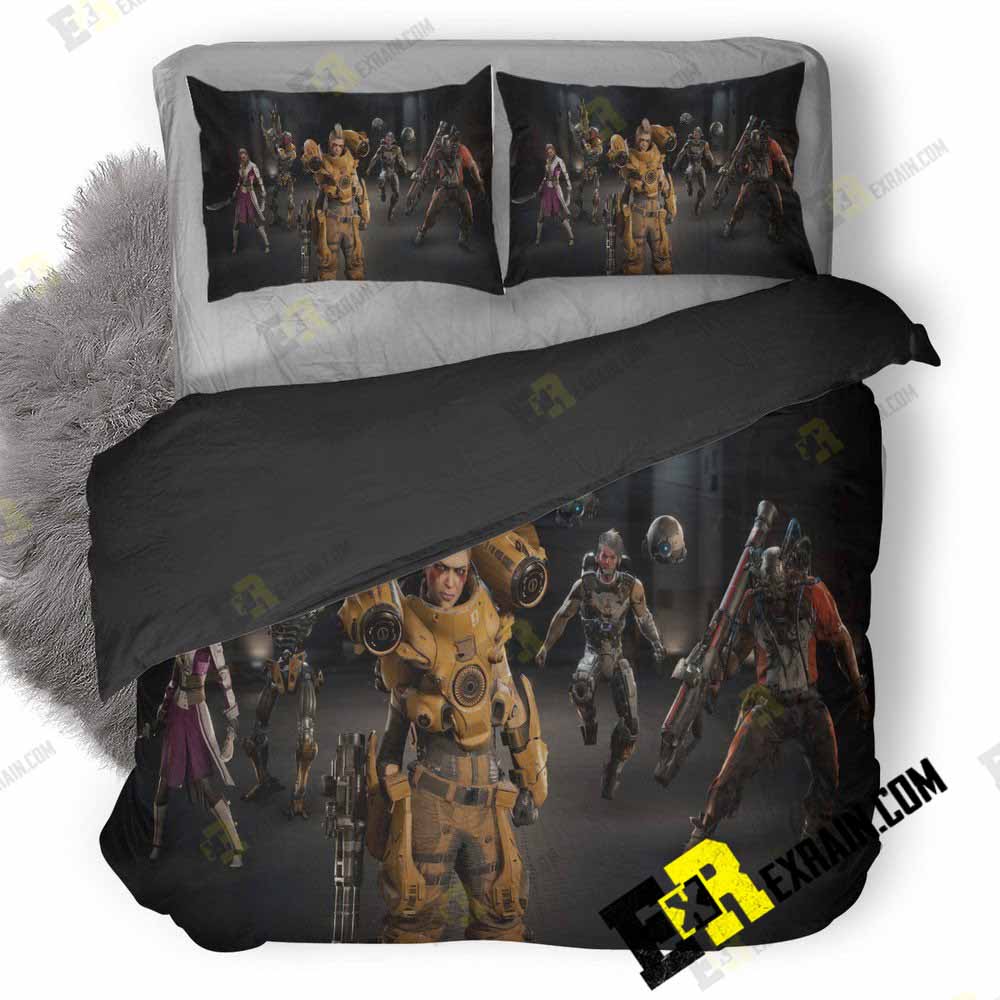 Lawbreakers Game Characters Dj 3D Customized Duvet Cover Bedding Set