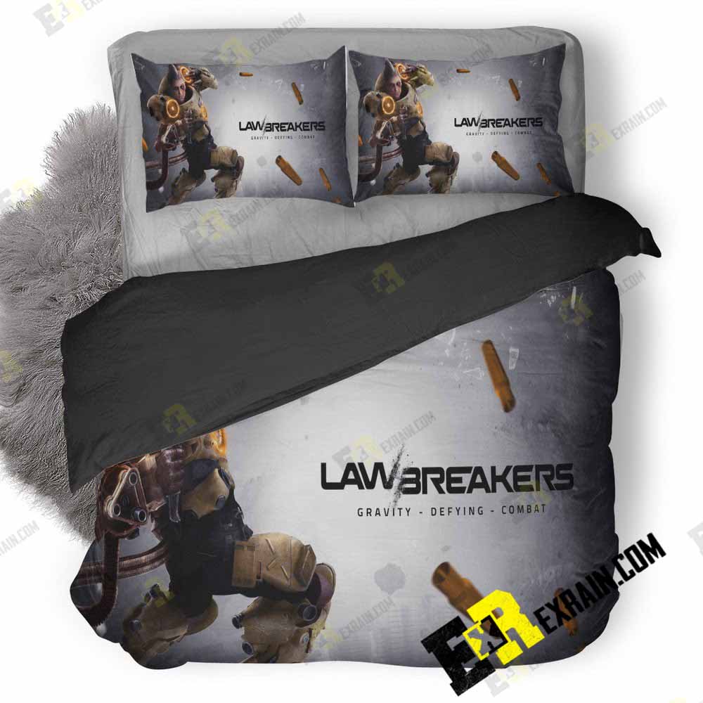 Lawbreakers Game Ro 3D Customized Duvet Cover Bedding Set