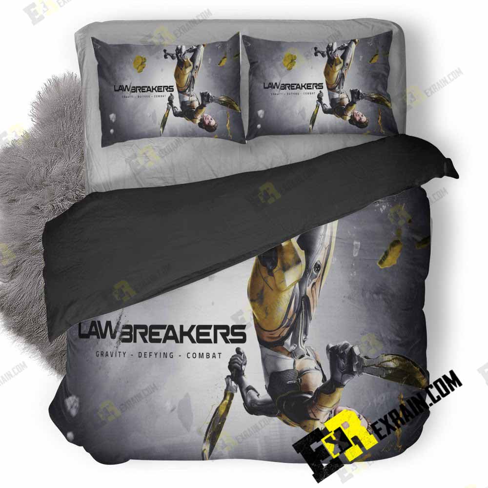 Lawbreakers Qj 3D Customized Duvet Cover Bedding Set