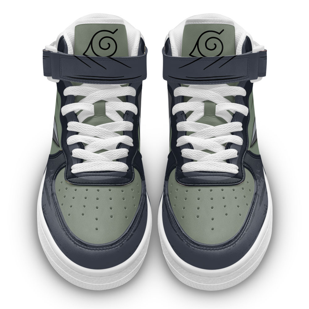 Leaf Village Costume Sneakers Air Mid Custom NRT Anime Shoes
