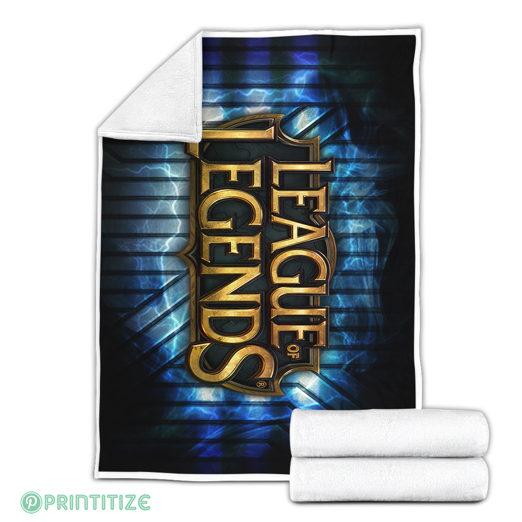 League Of Legend Logo Fleece Blanket