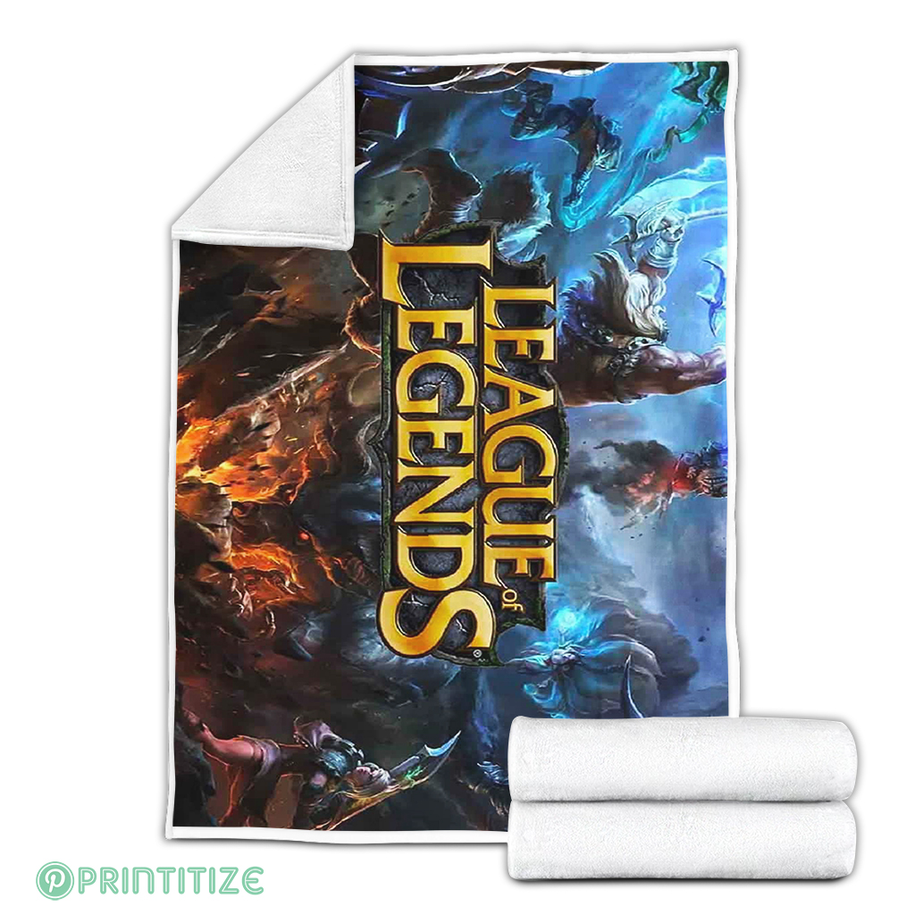 League Of Legend Themse Fleece Blanket