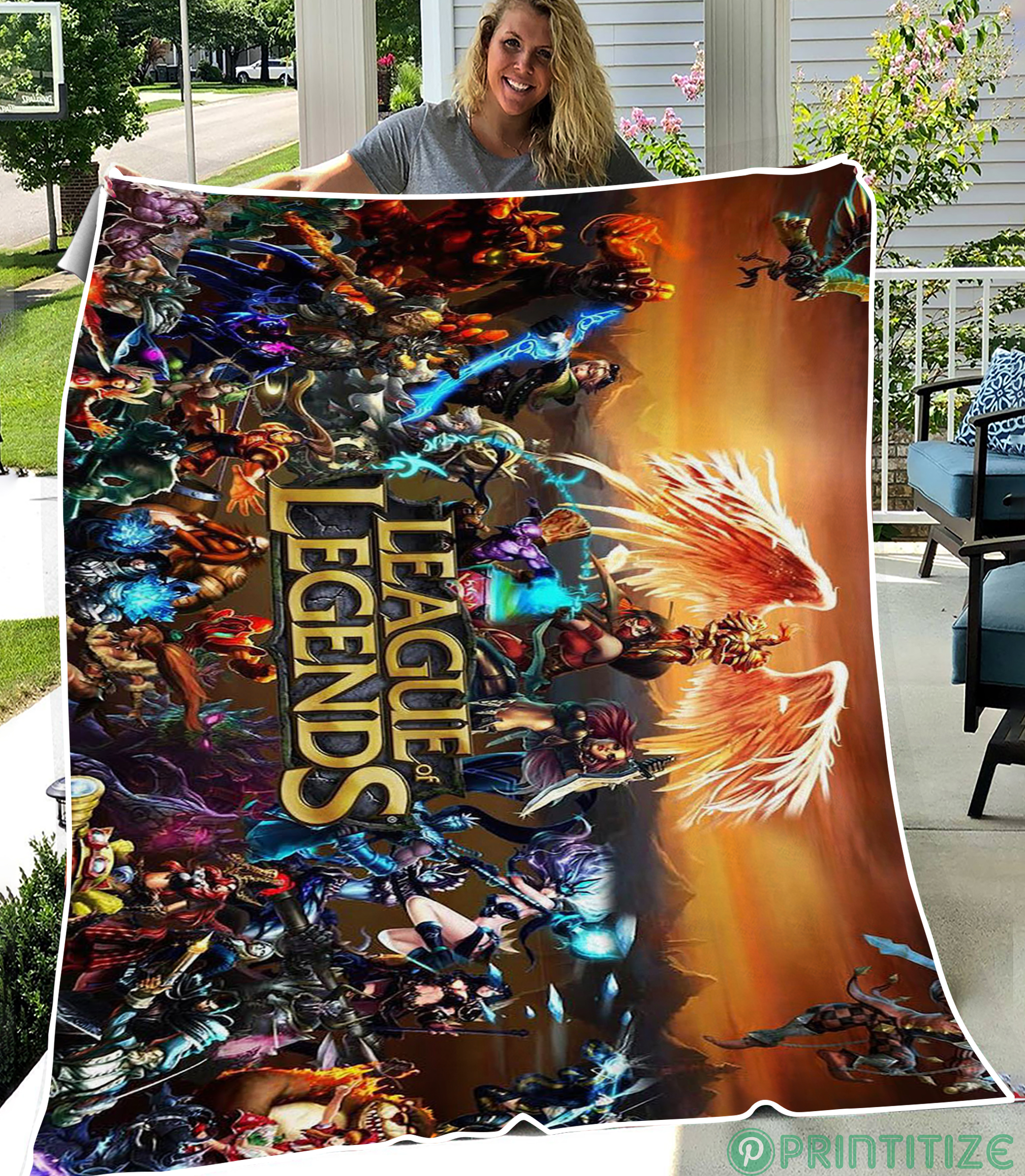 League Of Legends 2015 Season Fleece Blanket